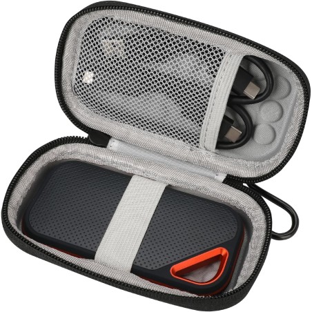 Étui Rigide pour San-Disk Extreme Pro/San-Disk Extreme SSD Externe Portable 128 go 500 go 1 to 2 to Sac de Voyage de Stockage de