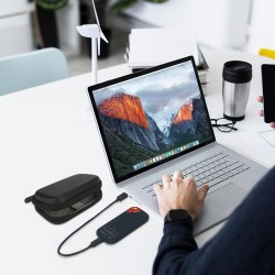 Étui Rigide pour San-Disk Extreme Pro/San-Disk Extreme SSD Externe Portable 128 go 500 go 1 to 2 to Sac de Voyage de Stockage de