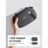 Uvert sac rangement accessoires électroniques pochette câble étanche sacoche protection de voyage antichoc organisateur pour clé