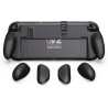 By skull & co. neogrip for nintendo switch 2: an ergonomic grip hard shell handheld case with replaceable grips [to fit all hand