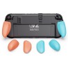 By skull & co. neogrip for nintendo switch 2: an ergonomic grip hard shell handheld case with replaceable grips [to fit all hand