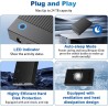 Boitier Disque Dur 3.5, 6Gbps Station d'accueil pour Disque Dur USB 3.0 SATA HDD, DisqueDur SATA 2,5"/3,5" SATAHDD/SSD, et Souti