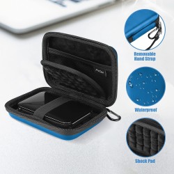 ProCase Étui Disque Dur Externe 2,5", Housse de Protection pour WD, Toshiba, Canvio, Seagate, Samsung SSD HDD, Pochette Portable