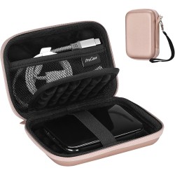 ProCase Étui Disque Dur Externe 2,5", Housse de Protection pour WD, Toshiba, Canvio, Seagate, Samsung SSD HDD, Pochette Portable