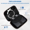 ProCase Étui Disque Dur Externe 2,5", Housse de Protection pour WD, Toshiba, Canvio, Seagate, Samsung SSD HDD, Pochette Portable