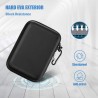 ProCase Étui Disque Dur Externe 2 x 2,5", Housse de Protection pour WD, Toshiba, Canvio, Seagate, Samsung SSD HDD, Pochette Port