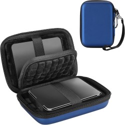 ProCase Étui Disque Dur Externe 2,5", Housse de Protection pour WD, Toshiba, Canvio, Seagate, Samsung SSD HDD, Pochette Portable