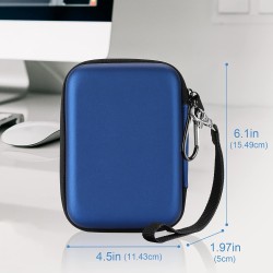 ProCase Étui Disque Dur Externe 2,5", Housse de Protection pour WD, Toshiba, Canvio, Seagate, Samsung SSD HDD, Pochette Portable