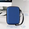 ProCase Étui Disque Dur Externe 2,5", Housse de Protection pour WD, Toshiba, Canvio, Seagate, Samsung SSD HDD, Pochette Portable