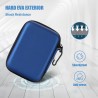 ProCase Étui Disque Dur Externe 2,5", Housse de Protection pour WD, Toshiba, Canvio, Seagate, Samsung SSD HDD, Pochette Portable