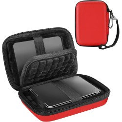 ProCase Étui Disque Dur Externe 2,5", Housse de Protection pour WD, Toshiba, Canvio, Seagate, Samsung SSD HDD, Pochette Portable