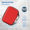 ProCase Étui Disque Dur Externe 2,5", Housse de Protection pour WD, Toshiba, Canvio, Seagate, Samsung SSD HDD, Pochette Portable