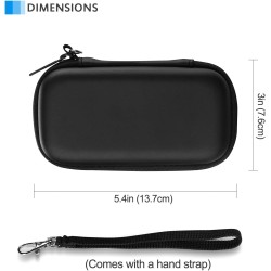 ProCase Étui Housse pour SanDisk SSD Extreme/SanDisk Portable SSD/SanDisk Pro SSD, Crucial X8 Portable SSD, Sacoche Rigide de Pr