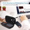ProCase Étui Housse pour SanDisk SSD Extreme/SanDisk Portable SSD/SanDisk Pro SSD, Crucial X8 Portable SSD, Sacoche Rigide de Pr
