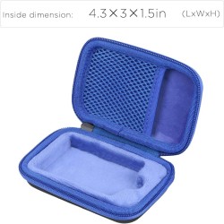 co2CREA Dur Étui de Voyage Rigide Housse Cas pour Samsung T7 / T7 Touch Disque SSD Externe Portable (boîte Seule)(pour T7 / T7 T