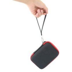 co2CREA Dur Étui de Voyage Rigide Housse Cas pour Samsung Disque Dur Externe SSD Portable T5/T3(boîte Seule)(pour T5 / T3, 2 in 
