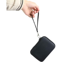 co2CREA Dur Étui de Voyage Rigide Housse Cas pour Samsung T7 / T7 Touch Disque SSD Externe Portable (boîte Seule) (pour T7 / T7 