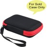 co2CREA Dur Étui de Voyage Rigide Housse Cas pour Samsung T7 / T7 Touch Disque SSD Externe Portable (boîte Seule) (pour T7 / T7 