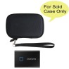 co2CREA Dur Étui de Voyage Rigide Housse Cas pour Samsung T7 / T7 Touch Disque SSD Externe Portable (boîte Seule) (pour T7 / T7 