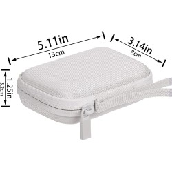 co2CREA Dur Étui de Voyage Rigide Housse Cas pour Samsung T7 Shield Disque SSD Externe Portable(boîte Seule,) (pour T7 Shield, B