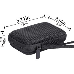 co2CREA Dur Étui de Voyage Rigide Housse Cas pour Samsung T7 Shield Disque SSD Externe Portable(boîte Seule) (pour T7 Shield, No