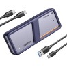 Uvert boîtier m.2 ssd nvme 40 gbps usb adaptateur disque dur externe pcie aluminium m2 2230 2242 2260 2280 supporte thunderbolt 