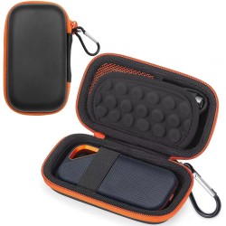 Étui pour SanDisk, étui pour SanDisk Extreme Pro/Extreme Portable External Case, Rigid Travel Case, Protective Case for External