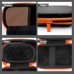 Étui pour SanDisk, étui pour SanDisk Extreme Pro/Extreme Portable External Case, Rigid Travel Case, Protective Case for External
