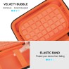 Lacdo étui de transport pour disque dur pour lacie rugged/rugged mini/rugged thunderbolt usb-c external hard drive portable hdd 