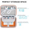 Lacdo étui de transport pour disque dur pour lacie rugged/rugged mini/rugged thunderbolt usb-c external hard drive portable hdd 