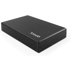 TooQ 2000GB TQE-3527B - Boîtier de stockage pour disques durs HDD de 3.5 "- (SATA I / II / III, USB 3.0)- aluminium- voyant LED-