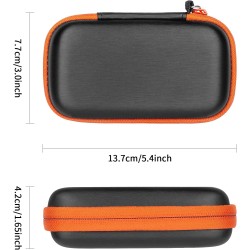 Yinke Étui pour SD Extreme/SD Extreme Pro Portable SSD Houssee, Coque EVA Rigide Sac de Protection Transport