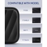 Étui de protection SSD pour Samsung T9/T7 Shield et disque dur externe SSD 1To/2To/4To, étui de transport rigide pour voyage (no