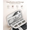 Coque ssd pour samsung t9/t7 shield/t7/t7 touch, disque dur externe ssd 1tb, 2tb, 4tb, étui de voyage rigide (beige)
