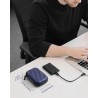 Coque SSD pour Samsung T9/T7 Shield/T7/T7 Touch, disque dur externe SSD 1TB, 2TB, 4TB, étui de voyage rigide (bleu)