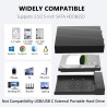 6Gbps Boitier Disque Dur 3.5, Adaptateur SATA USB pour SSD/HDD, Boitier SSD Externe 2.5"/3.5", Lecteur Disque Dur, Station d'acc