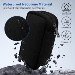 Étui de Rangement clé USB – Organiseur Portable avec 20 emplacements et étiquettes – Boîtier de Rangement clé USB sécurisé