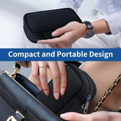 Étui de Rangement clé USB – Organiseur Portable avec 20 emplacements et étiquettes – Boîtier de Rangement clé USB sécurisé