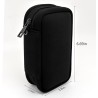 Étui de Rangement clé USB – Organiseur Portable avec 20 emplacements et étiquettes – Boîtier de Rangement clé USB sécurisé