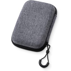 1 pcs Étui pour Disque Dur externe - Coque Rigide Antichoc pour SSD Portable de 2,5 Pouces avec Pochette filetée pour câble et A