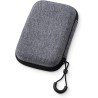 1 pcs Étui pour Disque Dur externe - Coque Rigide Antichoc pour SSD Portable de 2,5 Pouces avec Pochette filetée pour câble et A