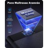 POSUGEAR Boitier Disque Dur 2.5 Pouces, USB 3.0 Boitier Externe Disque 5Gbps pour SATA HDD et SSD de 2,5'' et 7 mm/9.5 mm, Boiti