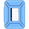 ORICO 3.5 "Antistatique intégré Pad de Protection Antichoc/Disque Dur (HDD) ou SSD (PHX35) Boîte de Rangement - Bleu