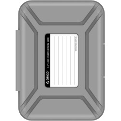 ORICO Boîtier de Protection 3.5 Pouces/Étui de Rangement pour Disque Dur (HDD) ou SSD (PHX35) - Gris