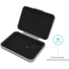 ORICO Boîtier de Protection 3.5 Pouces/Étui de Rangement pour Disque Dur (HDD) ou SSD (PHX35) - Gris