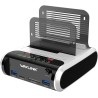 WAVLINK Station d'accueil pour Disque Dur USB pour SSD HDD SATA 2,5 ou 3,5 Pouces, Fonction de clonage Hors Ligne, Lecteur de Ca
