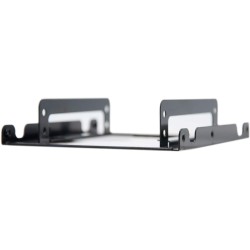 Nanocable 10.99.0002 - Adaptateur métallique 3.5" pour Deux disques durs de 2.5"
