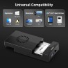 FIDECO Boîtier de Disque Dur 3,5, USB 3.0 vers SATA Station d'accueil du Disque Dur, Boîtier Externe Disque Dur pour Disque Dur 