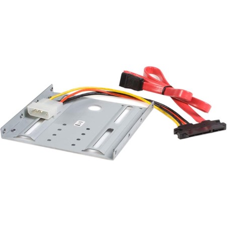 StarTech.com Kit adaptateur de montage de disque dur ou SSD 2,5" dans baie 3,5" - Support de montage (BRACKET25SAT)