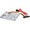 StarTech.com Kit adaptateur de montage de disque dur ou SSD 2,5" dans baie 3,5" - Support de montage (BRACKET25SAT)